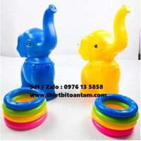 Đồ chơi ném vòng chú voi vui nhộn
