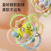 Đồ chơi ngậm nướu silicone cho bé Manhattan, đồ chơi cầm tay cho bé 0-2 tuổi
