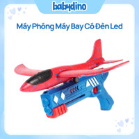 Đồ chơi ngoài trời cho trẻ BABYDINO súng phóng mô hình diều máy bay cho bé trai vui chơi