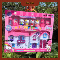 Đồ chơi ngôi nhà Hello Kitty Happy Family không nhạc mã 596