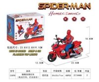 Đồ chơi người nhện đi xe máy có nhạc