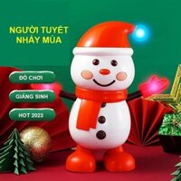 Đồ Chơi Người Tuyết Nhảy Múa, Có Đèn Và Nhạc, Quà Tặng Lễ Giáng Sinh
