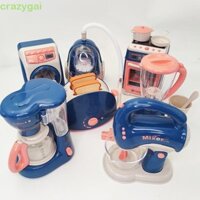 Đồ chơi nhà bếp CRAZYGAI, Quà tặng cho trẻ em Máy hút bụi Máy hút bụi Nhà chơi trẻ em, Điện có âm thanh nhẹ Máy làm bánh mì Mô hình mô phỏng lò nướng