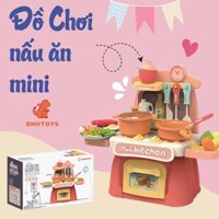 Đồ Chơi Nhà Bếp Mini Kitchen, Bộ Đồ Chơi Nấu Ăn Nhỏ Cho Bé 26 Chi Tiết, Đầy Đủ Dụng Cụ Làm Bếp, Phát Triển Tư Duy Bé