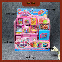 Đồ Chơi Nhà Bếp Mô Phỏng Nồi Cơm Điện Tủ Lạnh Đồ Dùng Nhà Bếp Mini Đồ Chơi Nấu Ăn mã 1368-16