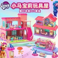 Đồ chơi nhà chơi My Little Pony chính hãng, biệt thự nổi tiếng cho bé gái từ 3-5-9 tuổi, nhà búp bê công chúa