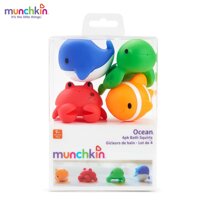 Đồ chơi nhà tắm- bộ 4 sinh vật biển nhỏ Munchkin MK31205