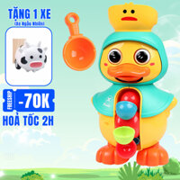 Đồ chơi nhà tắm , chong chóng vịt xoay nước, gắn lên tường nhà tắm,Thác nước vịt 2024 Đồ chơi cho bé đi tắm-2024- Marts