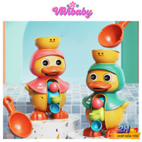 Đồ chơi Nhà Tắm Thác Nước Vịt Chong Chóng Đồ Chơi Bồn Tắm Cho Bé Chơi Khi Tắm Đồ Chơi Dưới Nước - Đồ Chơi VIVI BABY
