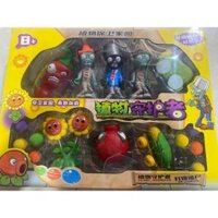 Đồ chơi nhân vật Plants vs Zombies, đại chiến trái cây, hoa quả nổi giận - apocalypse