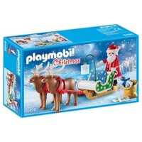 Đồ chơi nhập vai Playmobil XE TRƯỢT TUYẾT CỦA ÔNG GIÀ NOEL VÀ TUẦN LỘC