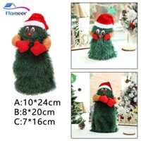 Đồ chơi nhảy múa, Cây thông Noel, Điện 3 AA (Không bao gồm) Hình trang trí Hát cho máy tính để bàn Windowsill