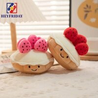 Đồ chơi nhồi bông bánh dâu tây NOVAFLUX, Kem bông PP Snack Dâu trái cây Muffin Búp bê, Mô phỏng lông tơ dễ thương Đồ ăn nhồi bông mềm Món tráng miệng Búp bê sang trọng Người lớn Trẻ em
