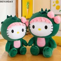 Đồ chơi nhồi bông BEYONDAY, Búp bê sang trọng Sanrio mềm khủng long, Gối ném ngủ Hello Kitty sáng tạo 35 / 50cm Quà tặng trẻ em