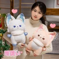 Đồ chơi nhồi bông cáo tai rộng siêu dễ thương, bộ sưu tập chữa lành, gấu cáo nhỏ, gối ngủ cho bé gái, quà tặng ngày lễ tình nhân, gấu cáo nhỏ Dudu, quà tặng cho bé gái