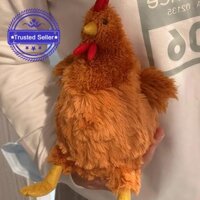Đồ chơi nhồi bông gà Jellycat Cecil Clooney của Anh I2j7