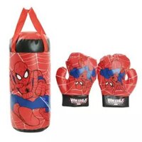 Đồ Chơi Nhồi Bông Găng Tay Đấm Bốc Bao Cát Set Marvel Avengers Người Nhện Cosplay Đồ Chơi Trẻ Em-zaln