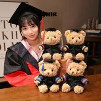 Đồ chơi nhồi bông gấu bác sĩ UUMIR, bác sĩ 30cm Gấu Hoạt Hình Gấu Đáng Yêu, Quà Tặng Tốt Nghiệp Túi Treo Charm Gấu Dễ Thương Móc Chìa Khóa Gấu Tốt Nghiệp Búp Bê Trẻ Em