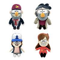 Đồ chơi nhồi bông Gravity Falls, búp bê nhồi bông The Book of Bill, quà tặng từ thị trấn kỳ quái
