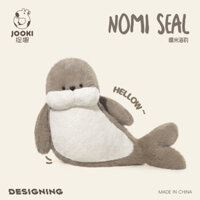 Đồ chơi nhồi bông hải cẩu Nomi thú vị búp bê siêu mềm dễ thương dễ thương gối ôm búp bê búp bê quà sinh nhật