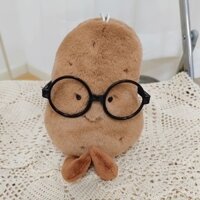 Đồ chơi nhồi bông khoai tây dễ thương Xiaohongshu, đồ chơi nhồi bông kiểu dáng tương tự, quà sinh nhật động vật nhồi bông khoai tây