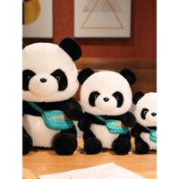 Đồ chơi nhồi bông Panda khổng lồ National Treasure, búp bê lưu niệm du lịch Tứ Xuyên mới, thú nhồi bông Panda nhỏ