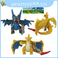 Đồ chơi nhồi bông Pokemon Xy Mega Evolution X Charizard Chiều cao 25cm