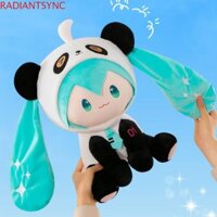 Đồ chơi nhồi bông RADIANTSYNC Miku, Búp bê nhồi bông Panda Fufu Hatsune Miku, Kawaii Anime PP Cotton Hoạt hình Hatsune Miku Đồ chơi sang trọng Trẻ em