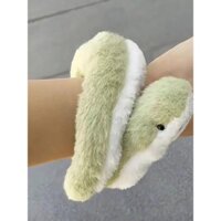 Đồ chơi nhồi bông rắn nhỏ, búp bê rắn xanh vui nhộn cho trẻ em, trang trí ghế sofa dễ thương, tượng linh vật phòng khách