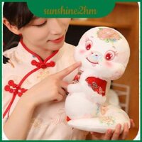 Đồ chơi nhồi bông rắn trắng độc đáo sang trọng có mũi ấm cúng cho sinh nhật Những dịp đặc biệt và