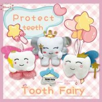 Đồ chơi nhồi bông răng PSOAIN có túi Gối cổ tích Quà tặng sinh nhật