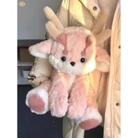 Đồ chơi nhồi bông rồng hồng phong cách Kawaii Tuyệt vời như một mảnh trang trí trẻ em