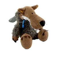 Đồ chơi nhồi bông sói da cừu cổ điển NICI, búp bê hoạt hình anime, búp bê sói nhỏ