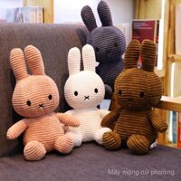 Đồ chơi nhồi bông thỏ Miffy, đồ chơi thời trang, đệm sofa, búp bê chữa lành, bạn đồng hành ngủ, trang trí nhà cửa, đồ chơi nhồi bông cho trẻ em, quà tặng ngày lễ, đồ trang trí LX