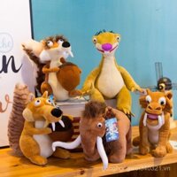 Đồ chơi nhồi bông Voi khổng lồ Thế Kỷ Băng Hà efon-g sóc búp bê Búp Bê Búp bê đồ chơi trẻ em quà sinh nhật
