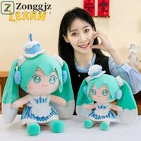 Đồ chơi nhồi bông ZONGGJZ Miku, Búp bê nhồi bông hoạt hình Anime Hatsune Miku, Bông PP Kawaii có bánh Fufu Hatsune Miku Đồ chơi sang trọng Trẻ em