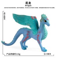 Đồ chơi nhựa mô hình động vật khủng long rồng ma thuật cho trẻ em, thần thoại, huyền thoại, rồng hoa, rồng bay, bán buôn