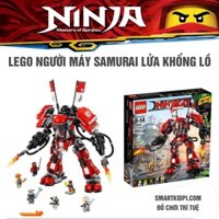 Đồ chơi Not LEGO Ninjago 70615 - Người Máy Samurai Lửa Khổng Lồ của Kai (Not LEGO Ninjago Fire Mech)