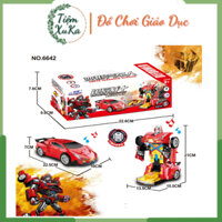 Đồ chơi ô tô biến hình robot cho bé