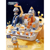 Đồ chơi ô tô đĩa bay trạm vũ trụ, đồ chơi điều khiển bằng tay cho bé trai, quà sinh nhật, quà noel,quà giáng sinh cho bé