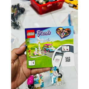 Đồ chơi ô tô điện sành điệu của Olivia Lego Friends 41443