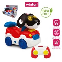 Đồ chơi ô tô điều khiển từ xa chú cún con Puppy vui nhộn lắc lư khi đi Winfun 1150 cho bé từ 2 tới 6 tuổi