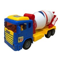 Đồ Chơi Ô Tô Mô Hình Xe Công Trình Xây Dựng - Xe Trộn Bê Tông Bằng Nhựa Hàng Long Thủy Việt Nam