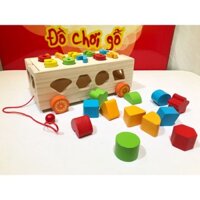 Đồ chơi ô tô thả hình số đếm