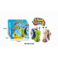 Đồ chơi Ốc Sên chạy pin, đụng quay đầu có đèn và nhạc (RS-3150)