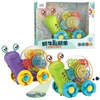 Đồ Chơi Ốc Sên  Có Dây Kéo Có Nhạc Và Có Đèn Cho Bé Yêu