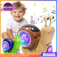 Đồ chơi ốc sên phát sáng cho bé Đồ chơi âm nhạc Đồ chơi giáo dục tương tác cho bé trai bé gái