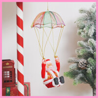 Đồ Chơi Ông Già Noel Bung Dù, Nhảy Dù Kèm Nhạc Cho Bé