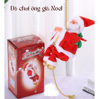 Đồ chơi Ông già noel leo dây có nhạc