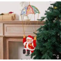 Đồ chơi ông già Noel nhảy dù quà tặng giáng sinh - trang trí noel